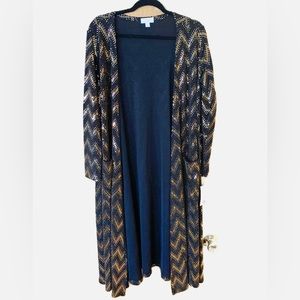 BRAND NEW-Holiday LulaRoe Medium Sarah long cardigan